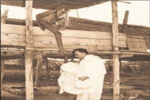  Devraha Baba usually blessed with His feet